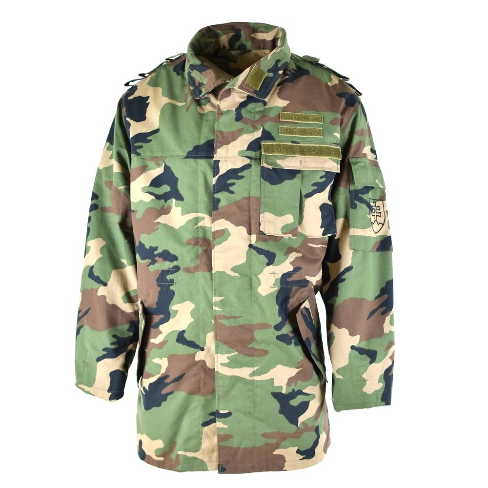 ZEKON MICHALOVCE Camouflage SLOVAKIAN COMBAT JACKET Uniform Sz 2/50/172/100/